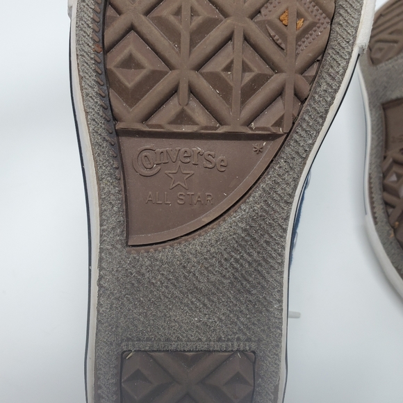 CONVERSE Blue Low Top Shoes Sneakers Lace Up 3 - Picture 3 of 12